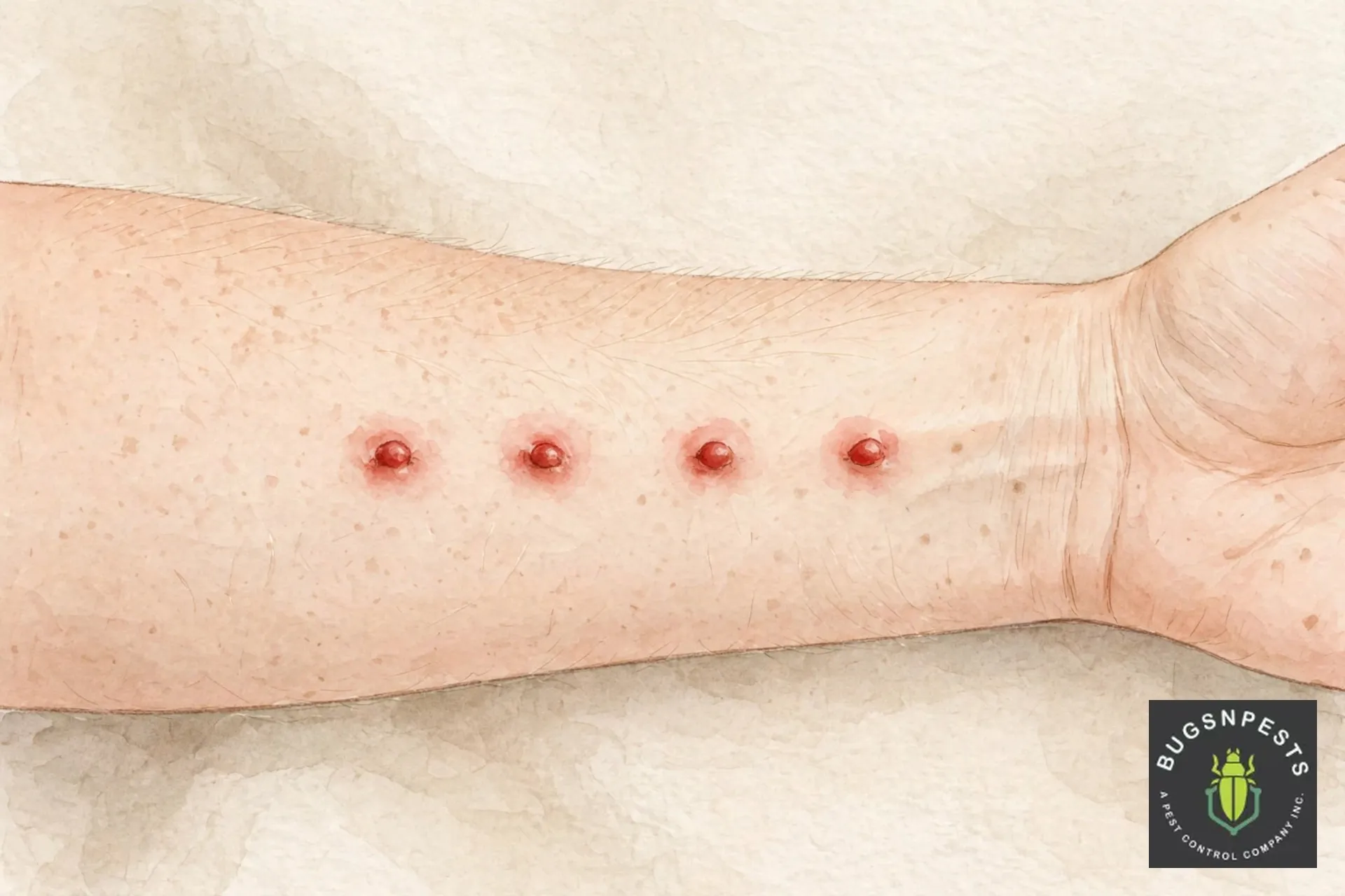 Bed Bug Bites vs Mosquito and Flea Bites: How to Tell